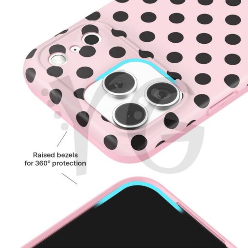 Princess Pink Polka Dot Phone Case For iPhone and Samsung