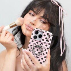 Princess Pink Polka Dot Phone Case For iPhone and Samsung 4