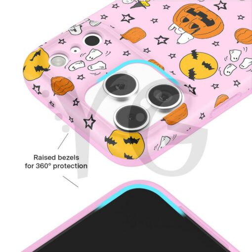 Snoopy Pink Pumpkins Halloween Touch Phone Case