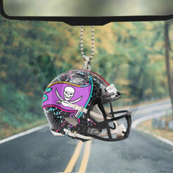 Tampa Bay Buccaneers x Crucial Custom Shape Car Ornament