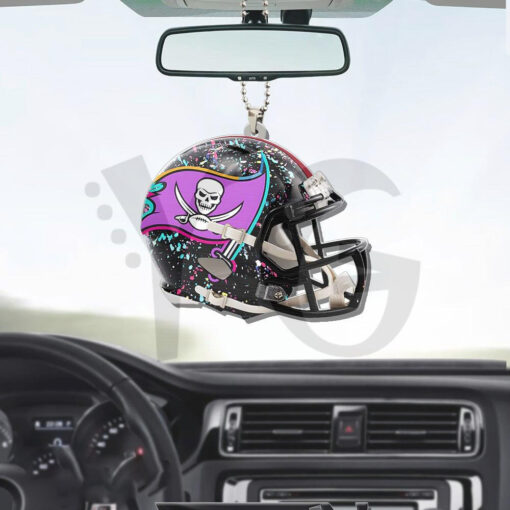 Tampa Bay Buccaneers x Crucial Custom Shape Car Ornament