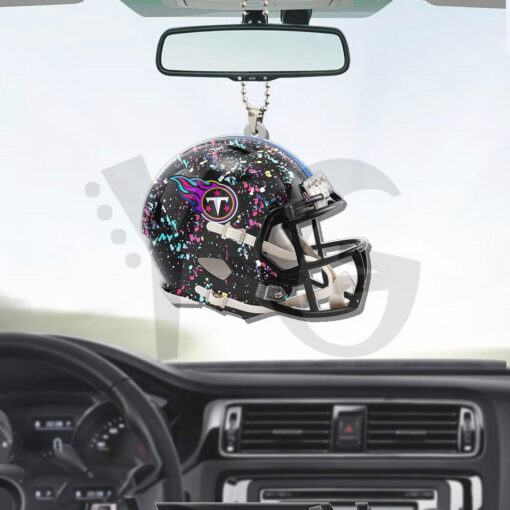 Tennessee Titans x Crucial Custom Shape Car Ornament