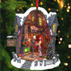 The Nightmare Before Christmas Ornament – Spooky Love Christmas Ornament