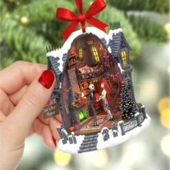 The Nightmare Before Christmas Ornament Spooky Love Christmas Ornament 3