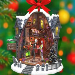 The Nightmare Before Christmas Ornament Spooky Love Christmas Ornament 4