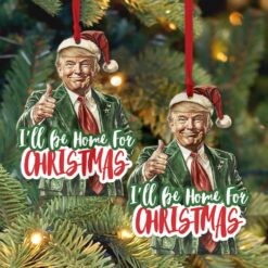 Trump Santa Hat – Christmas Trump Acrylic Ornament