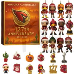 Arizona Cardinals 127TH ANNIVERSARY Christmas Limited Edition Advent Calendar 2025
