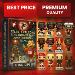 Atlanta Falcons 60TH ANNIVERSARY Christmas Limited Edition Advent Calendar 2025