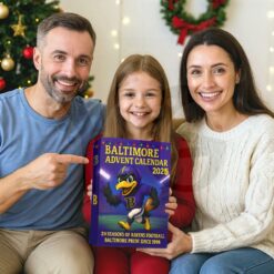 Baltimore Ravens 29TH ANNIVERSARY Christmas Limited Edition Advent Calendar 2025