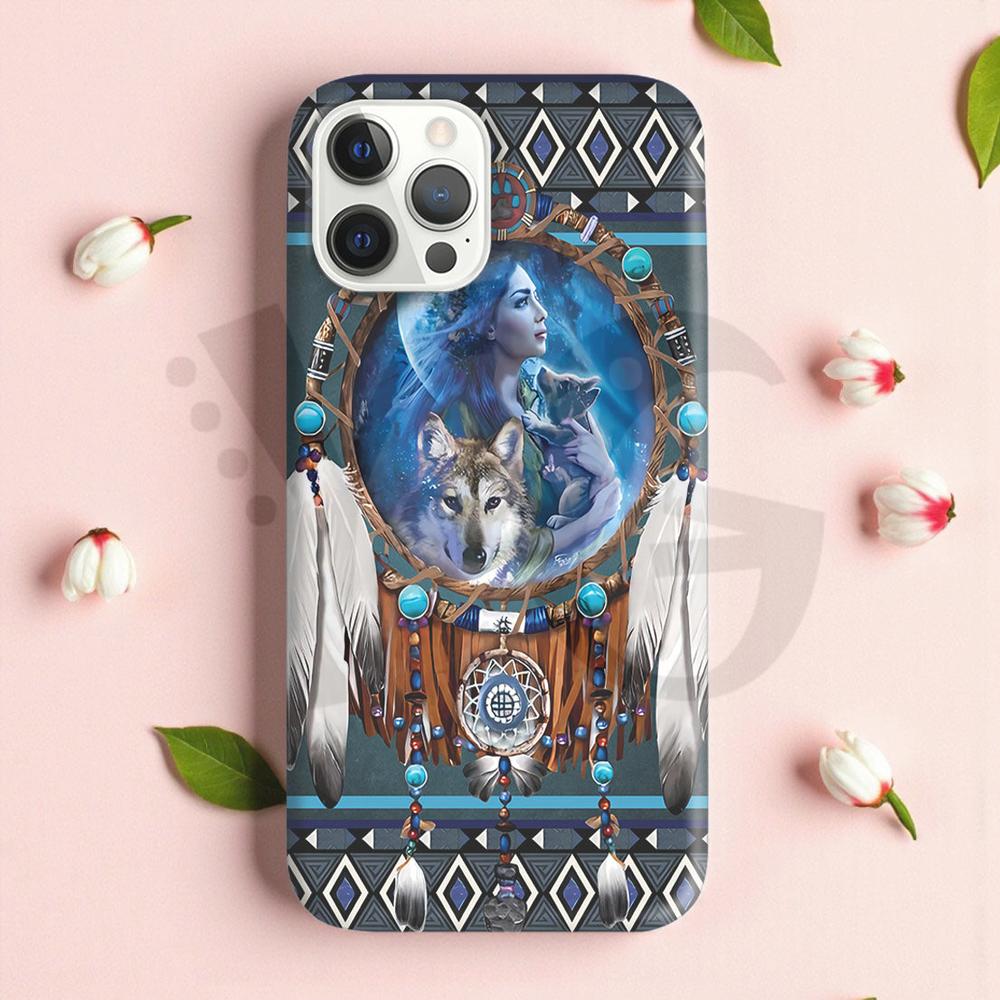 Blue Mandala Thunderbird Native American Phone Case Blue Mandala Thunderbird Native American Phone Case