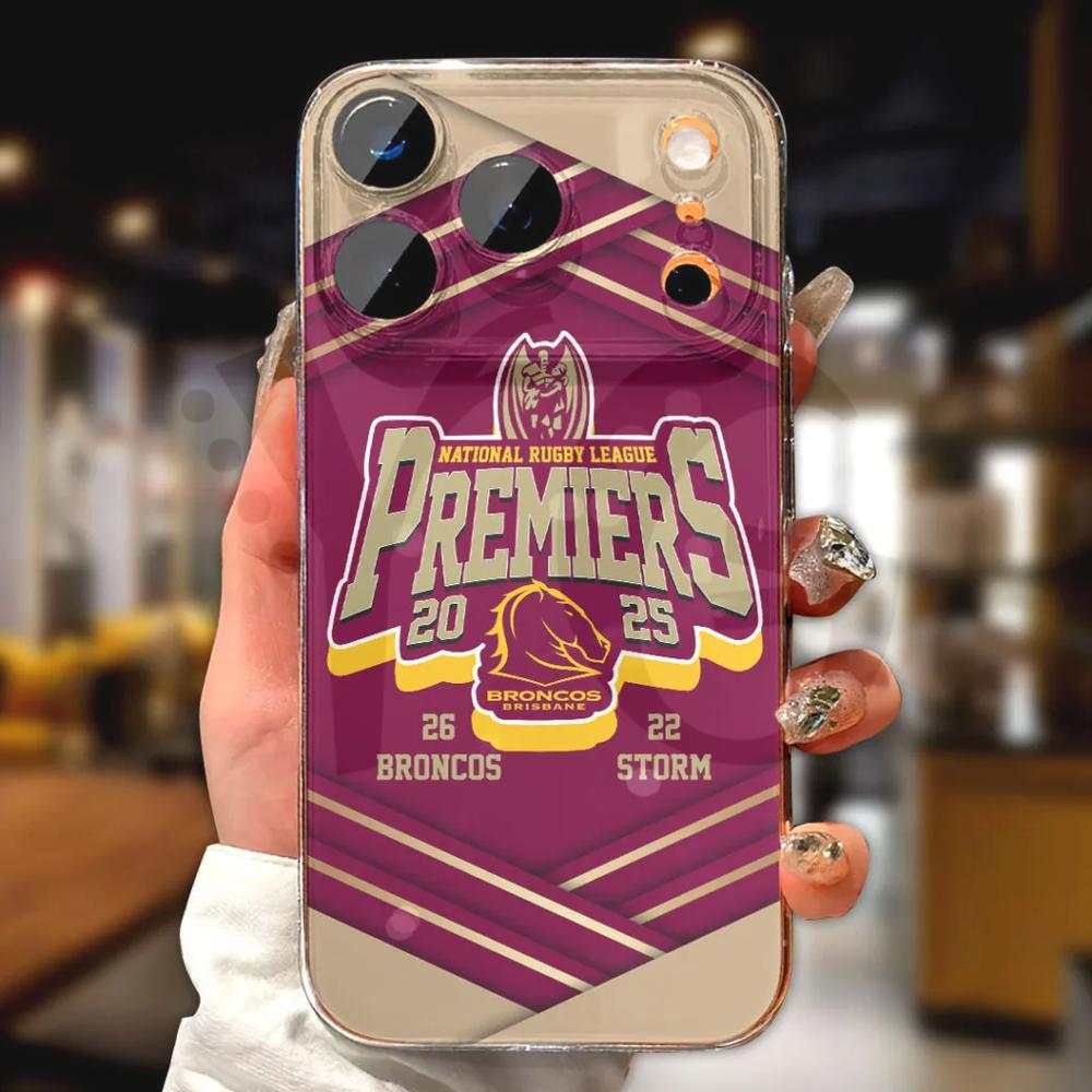 Brisbane Broncos 2025 NRL Premiers Phone Case Brisbane Broncos 2025 NRL Premiers Phone Case