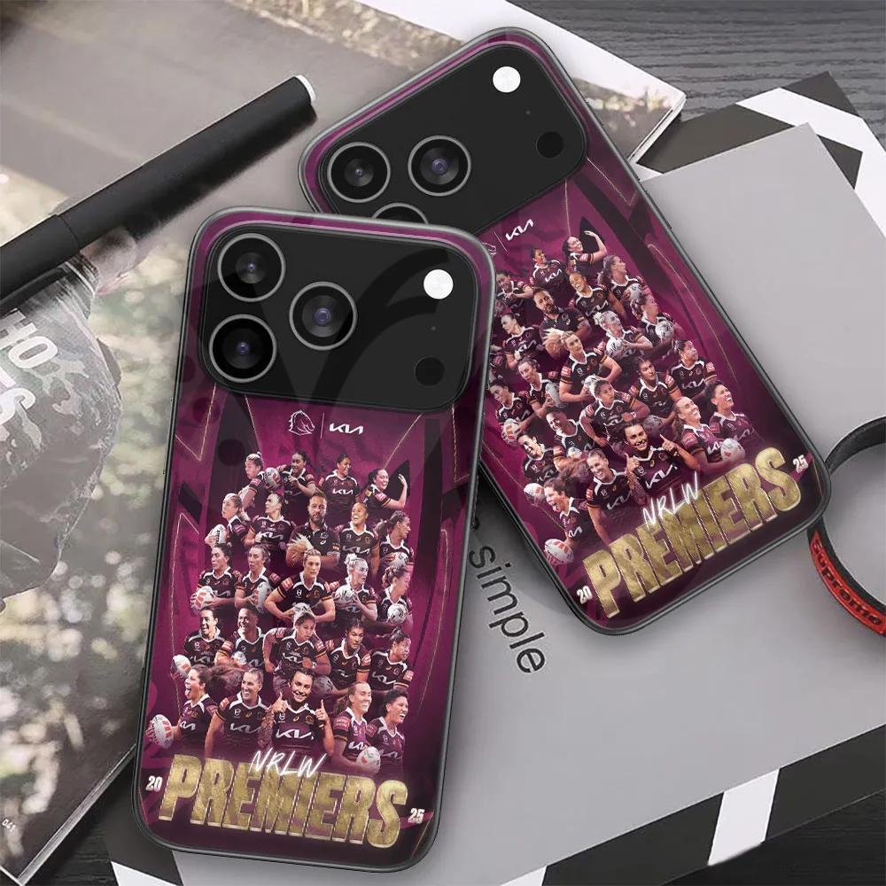 Brisbane Broncos 2025 NRL Premiers Phone Case Brisbane Broncos 2025 NRL Premiers Phone Case