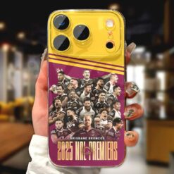 Brisbane Broncos 2025 NRL Premiers Phone Case 3
