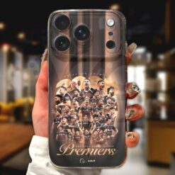 Brisbane Broncos 2025 NRL Premiers Phone Case 4