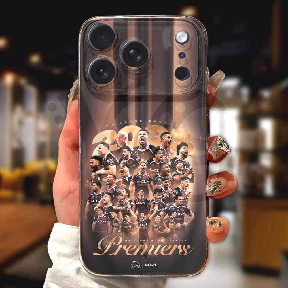 Brisbane Broncos 2025 NRL Premiers Phone Case Brisbane Broncos 2025 NRL Premiers Phone Case
