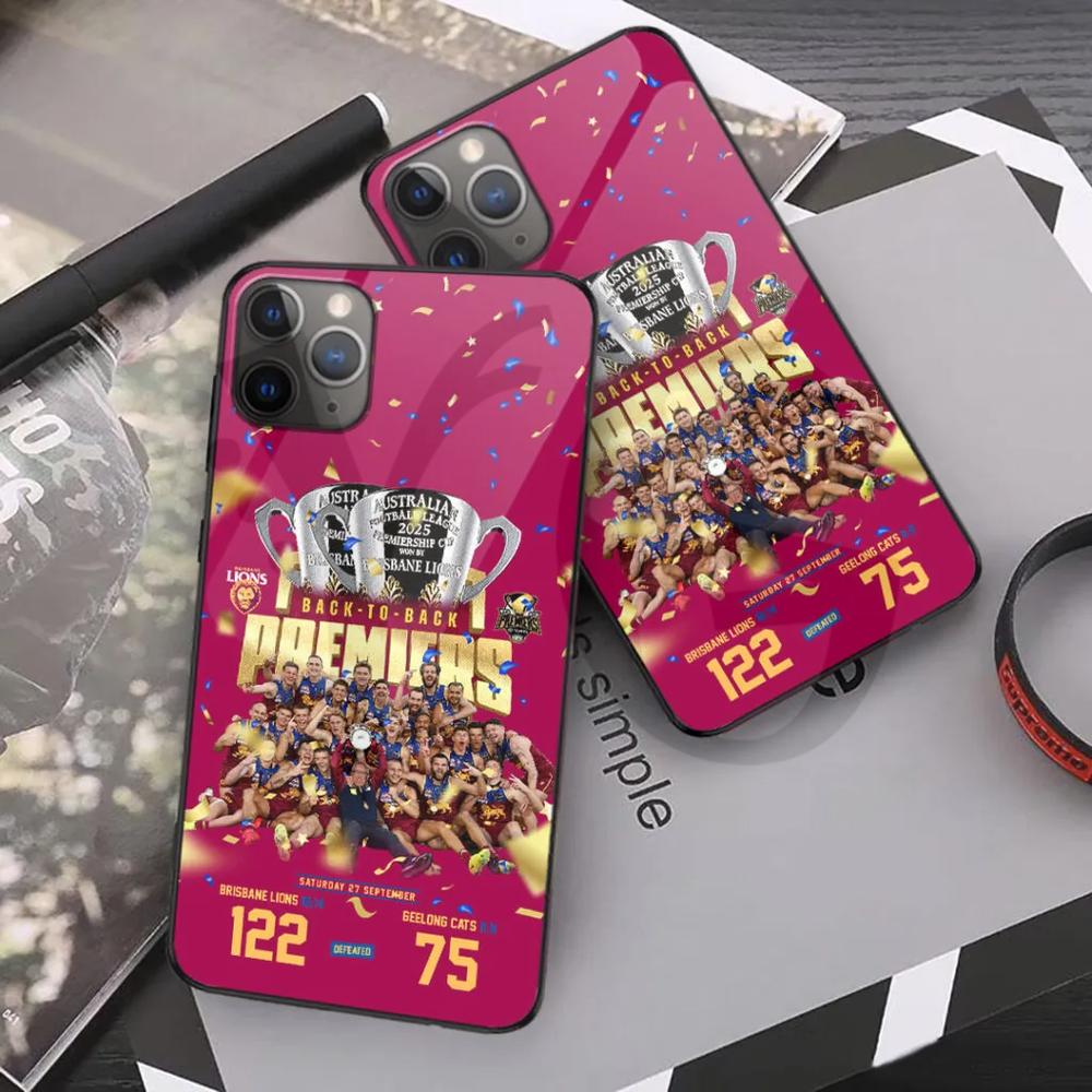 Brisbane Lions 2025 AFL Premiership Champions Limited Edition Phone Case Brisbane Lions 2025 AFL Premiership Champions Limited Edition Phone Case