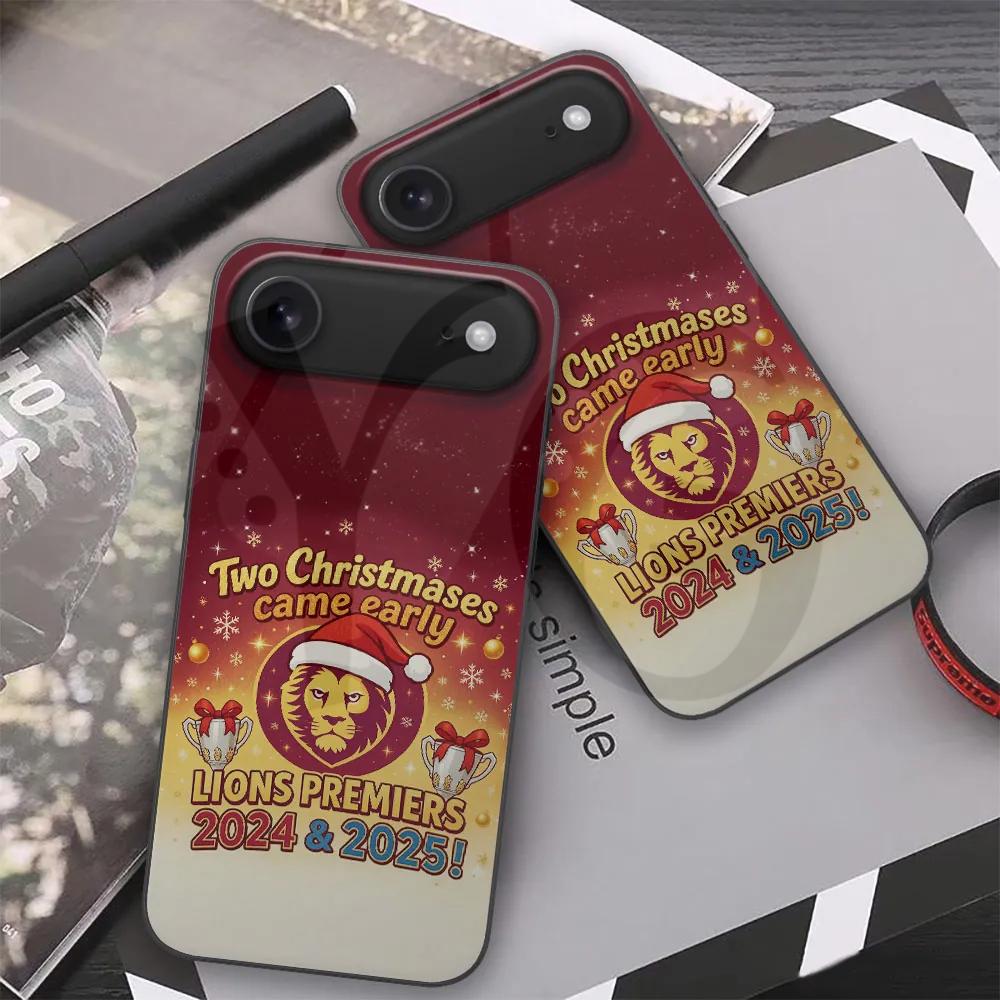 Brisbane Lions Two Christmases Came Early Phone Case Brisbane Lions Two Christmases Came Early Phone Case