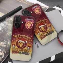 Brisbane Lions Two Christmases Came Early Phone Case 4