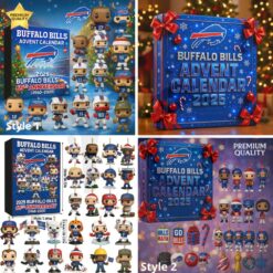 Buffalo Bills 65TH ANNIVERSARY Christmas Limited Edition Advent Calendar 2025