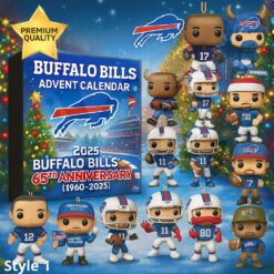 Buffalo Bills 65TH ANNIVERSARY Christmas Limited Edition Advent Calendar 2025