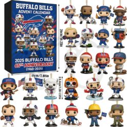 Buffalo Bills 65TH ANNIVERSARY Christmas Limited Edition Advent Calendar 2025 3