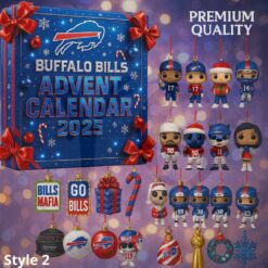 Buffalo Bills 65TH ANNIVERSARY Christmas Limited Edition Advent Calendar 2025 4