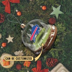 Buffalo Bills Custom Snow Globe Limited Edition Christmas Ornament