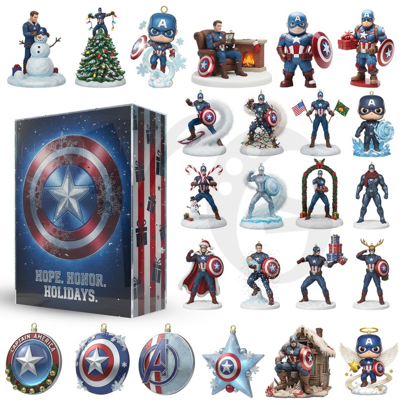 Captain America Limited Edition Advent Calendar Captain America Limited Edition Advent Calendar