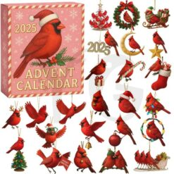 Cardinal Christmas Countdown 2025 Advent Calendar