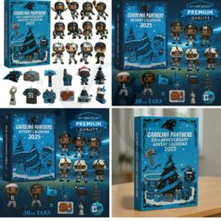 Carolina Panthers 30TH ANNIVERSARY Christmas Limited Edition Advent Calendar 2025