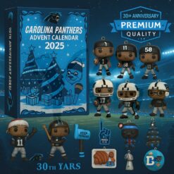 Carolina Panthers 30TH ANNIVERSARY Christmas Limited Edition Advent Calendar 2025