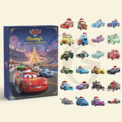 Cars Movie Personalized Christmas Advent Calendar 3