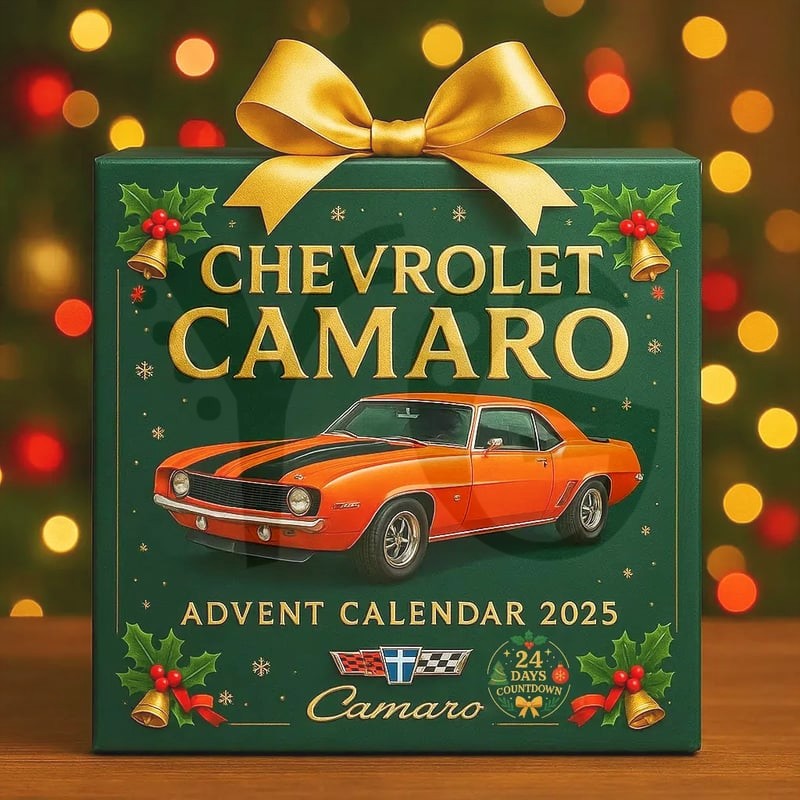Chevrolet Camaro 2025 Advent Calendar Chevrolet Camaro 2025 Advent Calendar