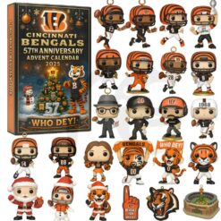 Cincinnati Bengals 57th Anniversary Christmas Limited Edition Advent Calendar 2025