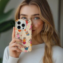 Circus Cat Playful Kitten Clown Phone Case