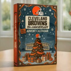 Cleveland Browns 79th Anniversary Christmas Limited Edition Advent Calendar 2025