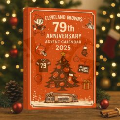 Cleveland Browns 79th Anniversary Christmas Limited Edition Advent Calendar 2025 3