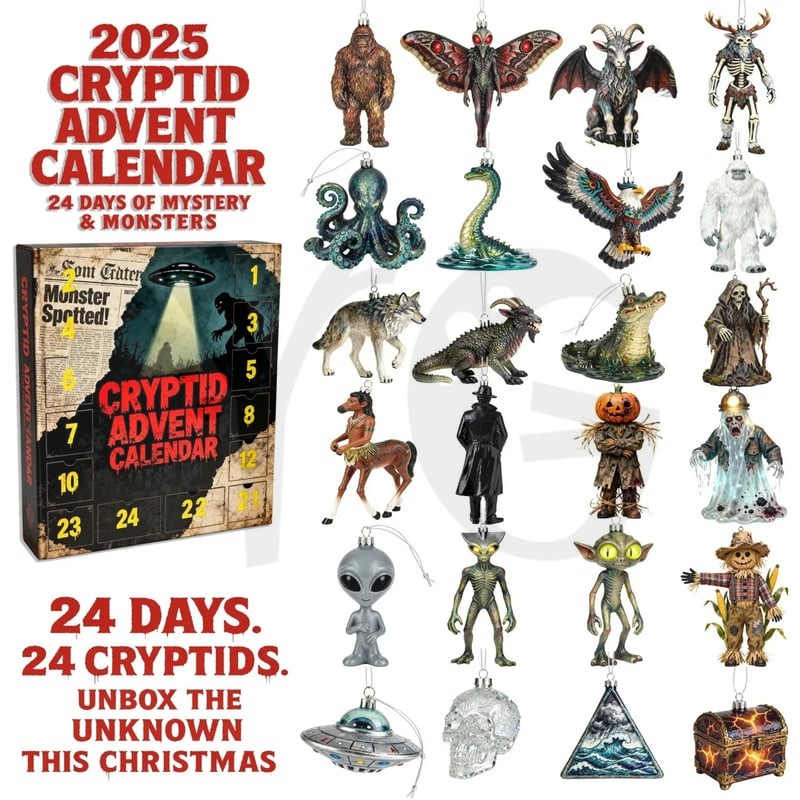 Cryptid Mysteries of the Unknown Advent Calendar Cryptid Mysteries of the Unknown Advent Calendar