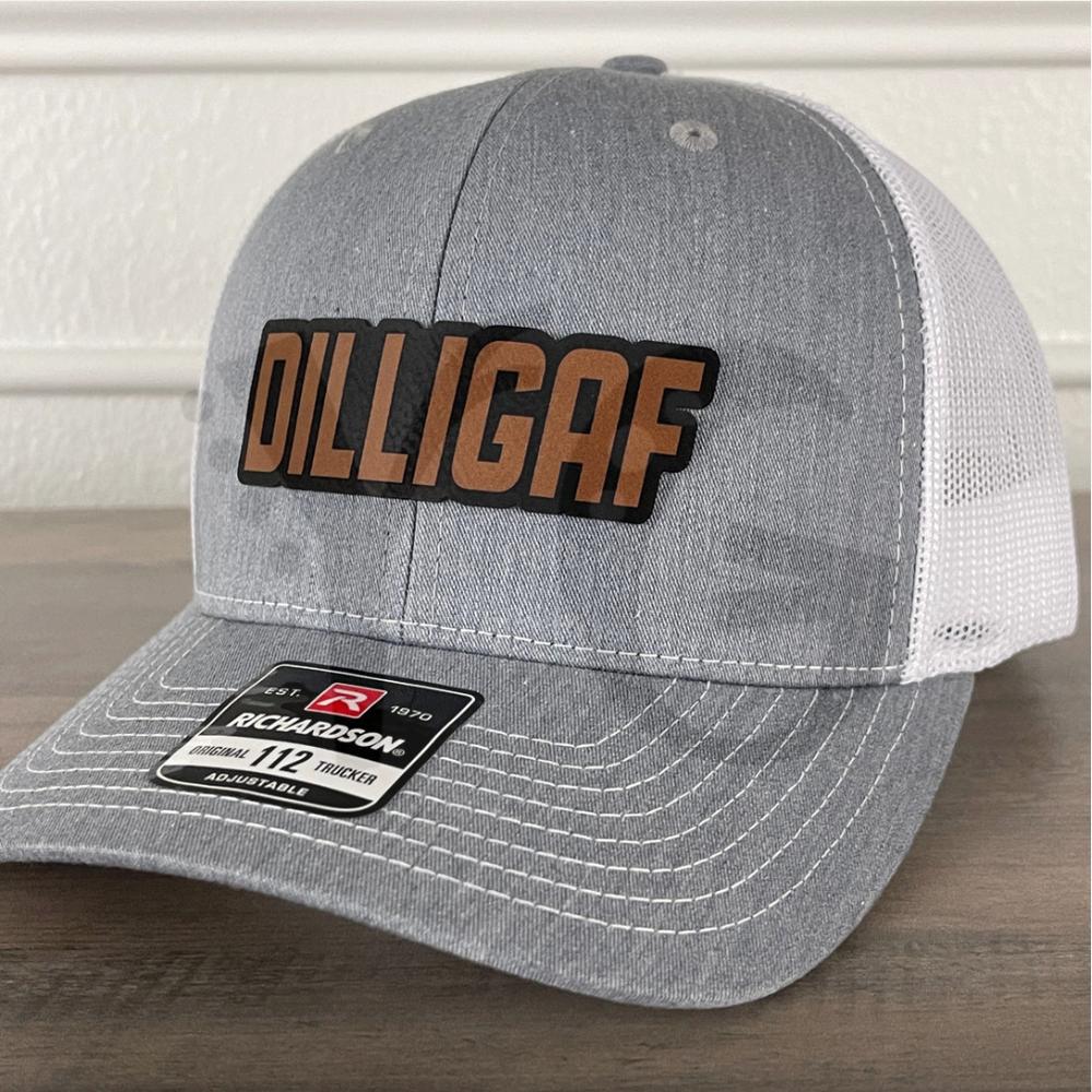 DILLIGAF Do I Look Like I Give AF Richardson 112 Trucker Hat DILLIGAF Do I Look Like I Give AF Richardson 112 Trucker Hat