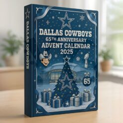 Dallas Cowboys 65TH ANNIVERSARY Christmas Limited Edition Advent Calendar 2025