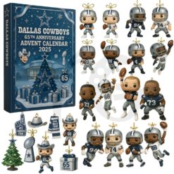 Dallas Cowboys 65TH ANNIVERSARY Christmas Limited Edition Advent Calendar 2025
