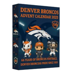 Denver Broncos 66th Anniversary Christmas Limited Edition Advent Calendar 2025