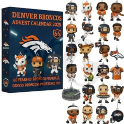 Denver Broncos 66th Anniversary Christmas Limited Edition Advent Calendar 2025 3