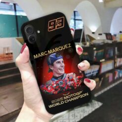 Ducati Lenovo Team x Marc Mrquez 2025 World Champion Phone Case 3