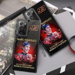 Ducati Lenovo Team x Marc Mrquez 2025 World Champion Phone Case 4