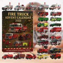 FIRE TRUCK ADVENT CALENDAR 2025
