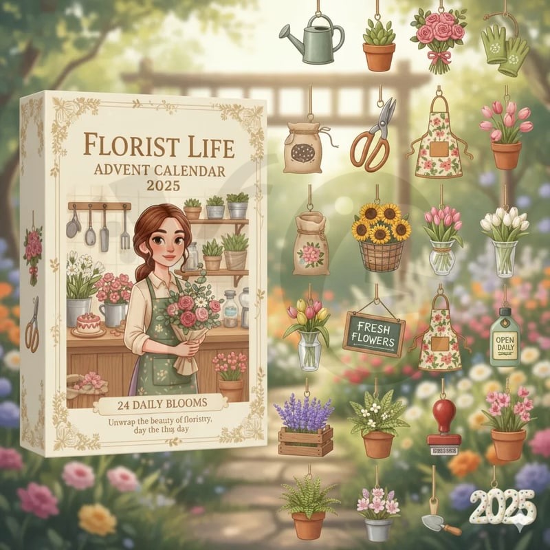 Florist Life A Daily Dose of Florist Advent Calendar Florist Life A Daily Dose of Florist Advent Calendar