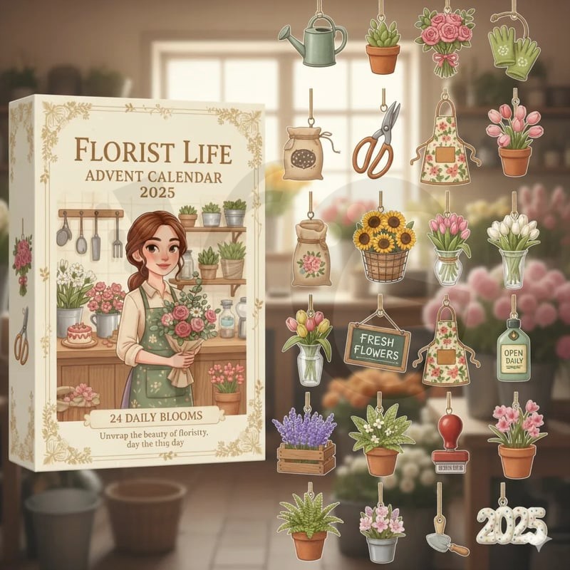Florist Life A Daily Dose of Florist Advent Calendar Florist Life A Daily Dose of Florist Advent Calendar