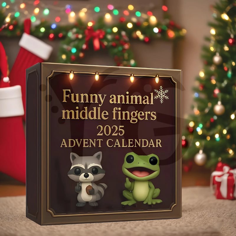 Funny Animal Middle Fingers Advent Calendar Funny Animal Middle Fingers Advent Calendar