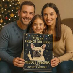 Funny French Bulldog Christmas Advent Calendar 3